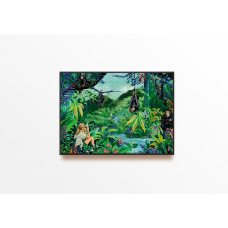 PUZZLE 1000 PIECES - PIECE & LOVE - JANE GOODALL