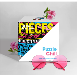 PUZZLE 1000 PIECES - PIECE & LOVE - CHILL