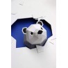 Trophée origami papier - assembli - ours blancrophée origami papier - 