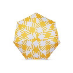 Parapluie mini - anatole - vichy check oversize - jaune - victoriaarap