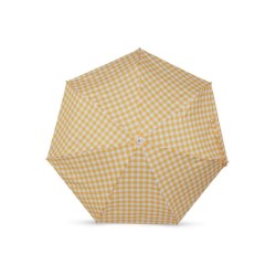 Parapluie mini - anatole - vichy check - jaune - hamondarapluie mini -