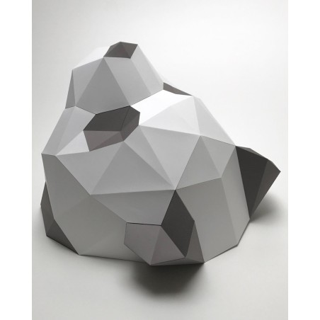 Trophée en papier ORIGAMI - DIY - PANDA -  L'interprète Concept Store