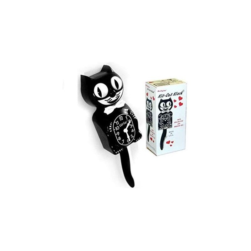 Horloge - kit cat clock - noirorloge - kit cat clock - noir