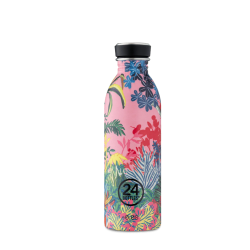 Bouteille inox 500 ml - 24bottles - urban bottle pink paradiseouteille