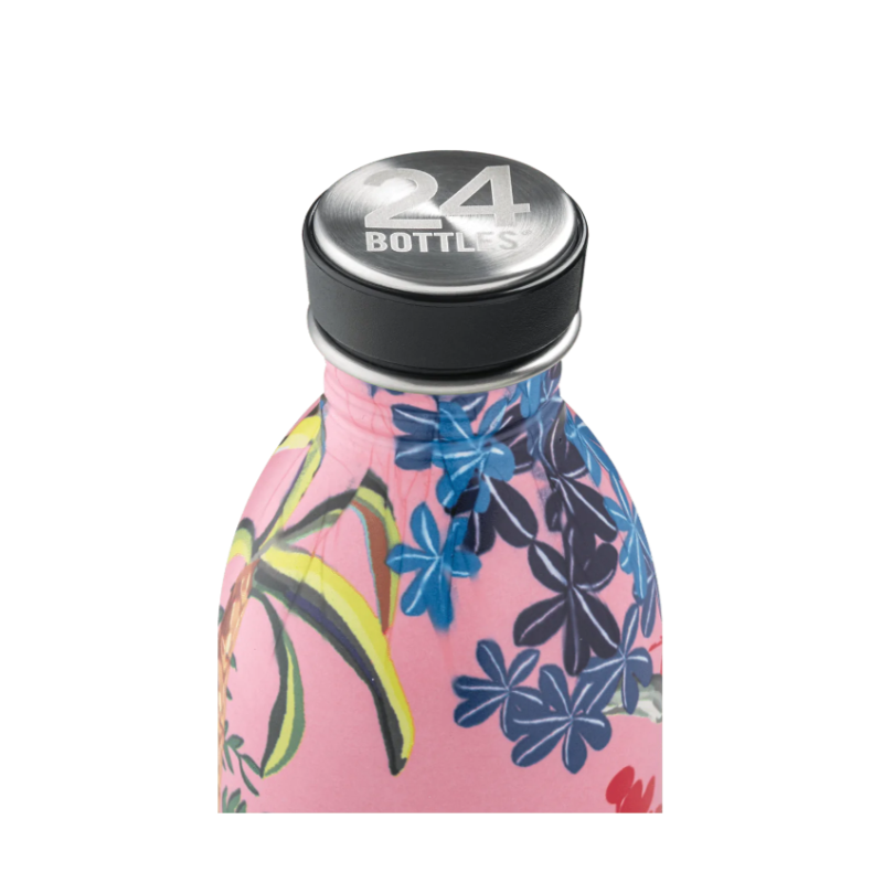 Bouteille inox 500 ml - 24bottles - urban bottle pink paradiseouteille