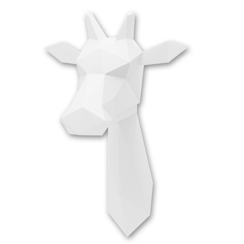 Trophée en papier origami - diy - giraferophée en papier origami - diy