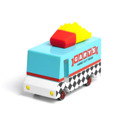 VOITURE EN BOIS - CANDYLAB - FOODTRUCKS - FRENCH FRY