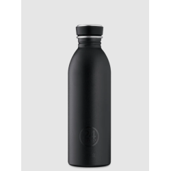 Bouteille inox 500 ml - 24bottles - urban bottle stone tuxedo blackout