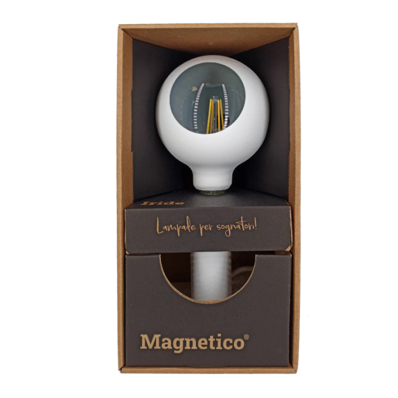 Lampe de chevet magnétique - filotto - iride - blancampe de chevet mag
