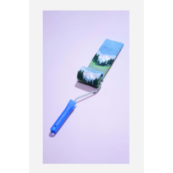 CHAUSSETTES - A-DAM - BOB ROSS PAINTING
