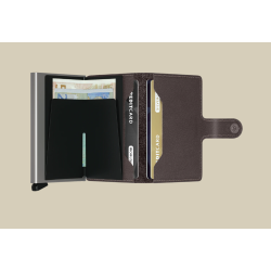 Porte-cartes - secrid - miniwallet original marron foncéorte-cartes -