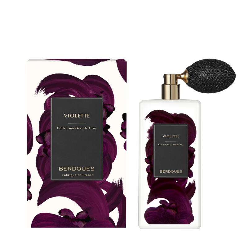 Eau de parfum - berdoues - grand cru violette - 100 mlau de parfum - b