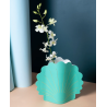 Couvre vase papier - octaevo - hera greenouvre vase papier - octaevo -