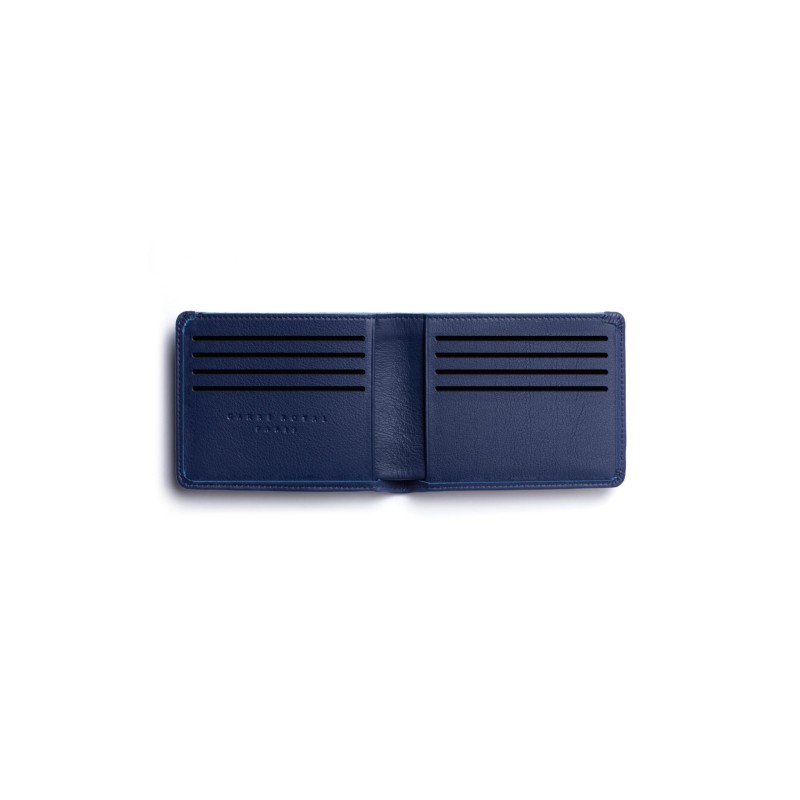Portefeuille avec elastique - carre r - bleu marineortefeuille avec el