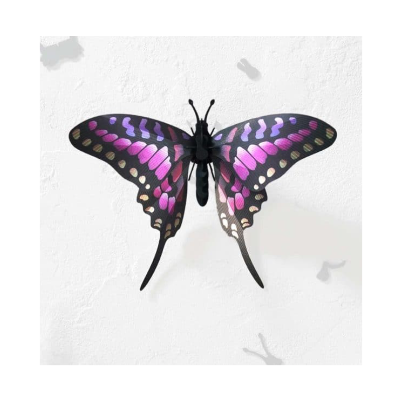 Puzzle 3d - assembli - papillon - common swordtail butterfly