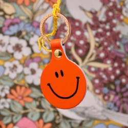 Porte-clés - ark - smilie face - orange