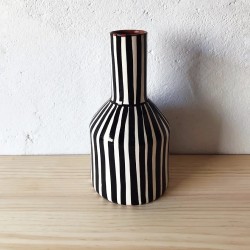 Vase - casa cubista - bold large garafe - noir