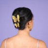 Pince à cheveux - coucou suzette - papillon jaune