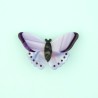 Barrette - coucou suzette - papillon mauve