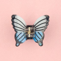 Mini pince à cheveux - coucou suzette - papillon bleu