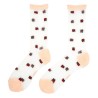 Chaussettes transparentes - coucou suzette - coccinelle