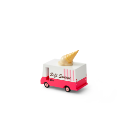VOITURE EN BOIS - CANDYLAB - CANDYWAN - ICE CREAM VAN