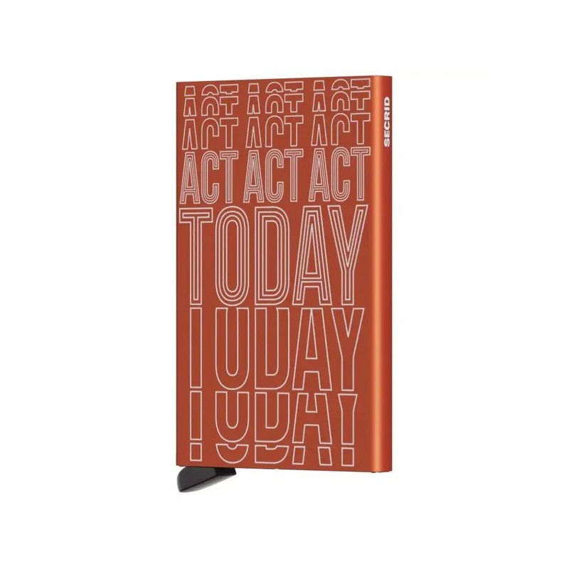 Porte-cartes - secrid - cardprotector Laser Act Today Orange