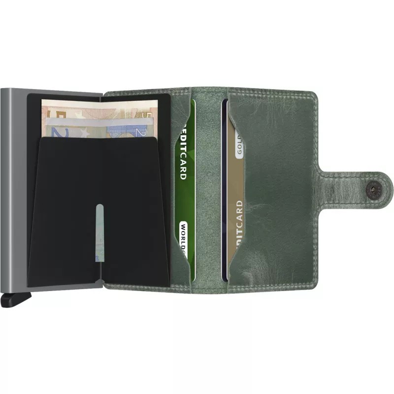 Porte-cartes - secrid - miniwallet vintage sage