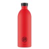 Bouteille inox 1l - 24bottles - urban bottle stone hot red