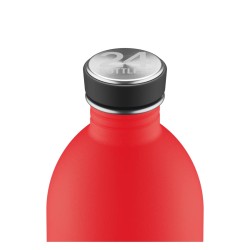 Bouteille inox 1l - 24bottles - urban bottle stone hot red