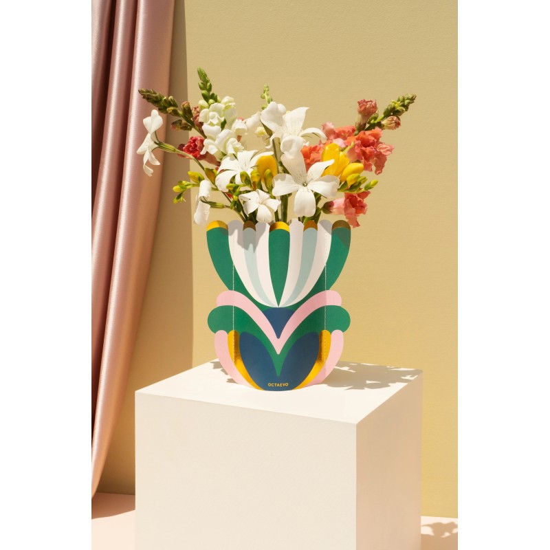 Mini couvre vase papier - octaevo - elysia