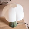 Lampe - filament - arborescence - vert pastel 28cm