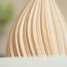 Vase - filament - Aurora - wood - 25 cm