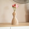 Vase - filament - Aurora - wood - 25 cm