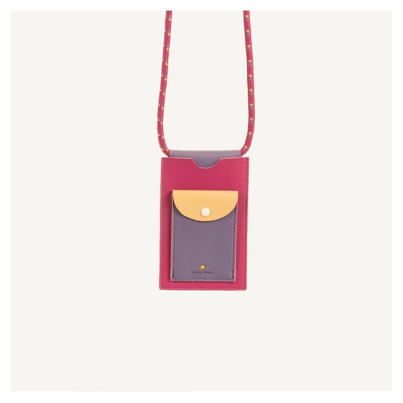 Pochette telephone - sticky lemon - better together - gymnastic pink