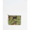 Pochette - wouf - pouch - Olive leopard