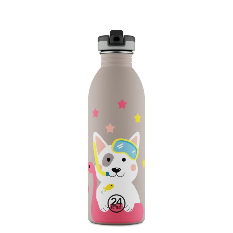 Bouteille inox 500 ml - 24bottles - kids bottle lucky dog