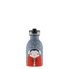 Bouteille inox 250 ml - 24bottles - kids bottle happy penguin