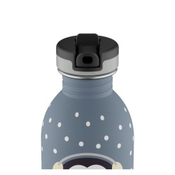 Bouteille inox 250 ml - 24bottles - kids bottle happy penguin