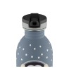 Bouteille inox 250 ml - 24bottles - kids bottle happy penguin