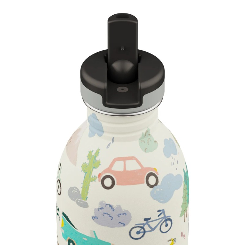 Bouteille inox 250 ml - 24bottles - kids bottle adventure friends