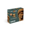 Puzzle sculpture 3d carton - cartonic - david