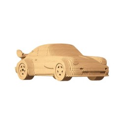 Puzzle sculpture 3d carton - cartonic - porsche 911