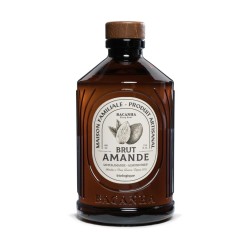 Sirop brut bio 400ml - bacanha - amande