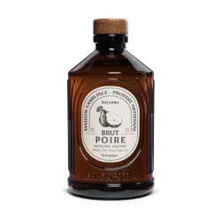 Sirop brut bio 400ml - bacanha - poire