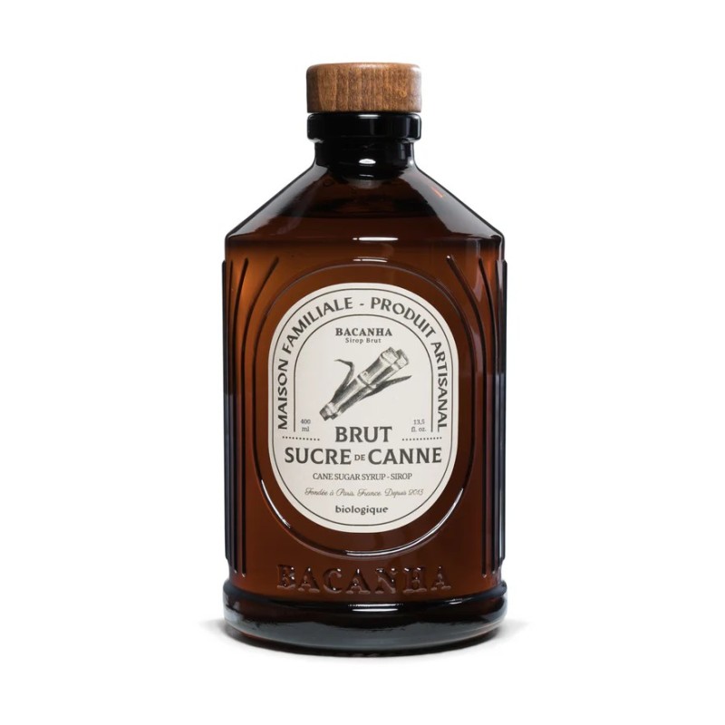 Sirop brut bio 400ml - bacanha - sucre de canne