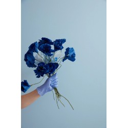 Fleur en papier - studio about - ice poppy blue