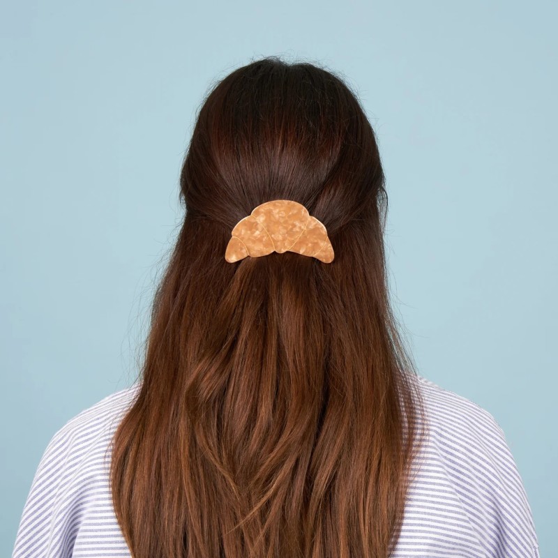 French barrette - coucou suzette - croissant