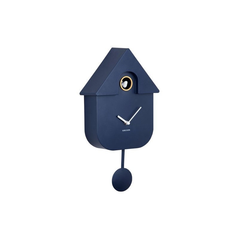 Pendule - present time - modern cuckoo - dark blue