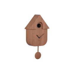 Pendule - present time - modern cuckoo - dark wood